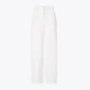Tory Burch Twill Cargo Pant In White