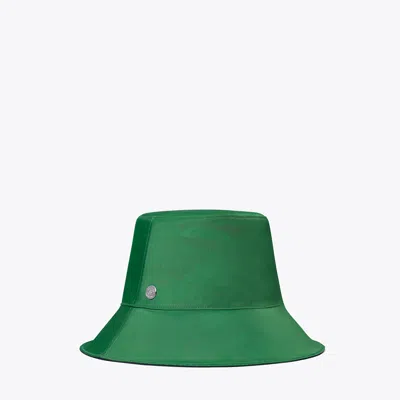 Tory Burch Twist Bucket Hat In Green