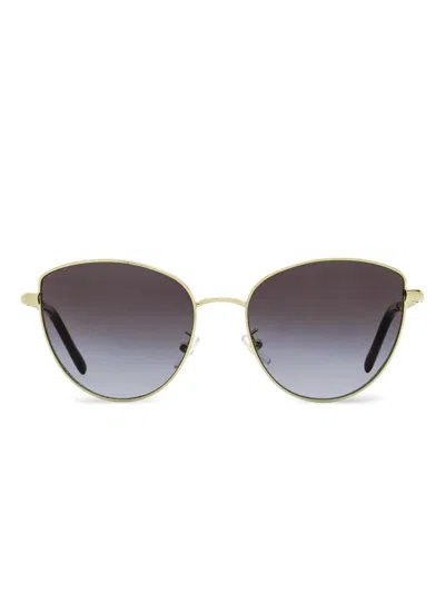 Tory Burch Twisted Cat-eye Sunglasses In Brown
