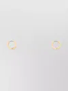 Tory Burch Two-tone Metal T Monogram Earrings