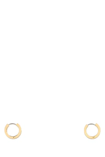 Tory Burch Two-tone Metal T Monogram Earrings