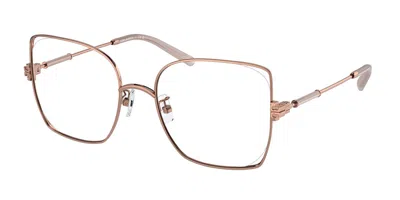 Tory Burch Ty1079 Asian Fit Women's Glasses, Rose-gold, Size 52
