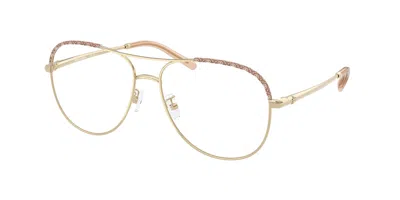Tory Burch Ty1091 3346 Women's Glasses Gold Size 57 - Free Lenses - Blue Light Block Available