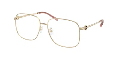 Tory Burch Ty1094 3362 Occhiali Da Vista Oro Per Donna (solo Montatura) In White
