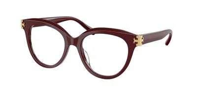 Tory Burch Ty2154u 2018 Occhiali Da Vista Rossi Per Donna (solo Montatura) In Brown