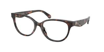 Tory Burch Ty2157u 1964 Occhiali Da Vista Tartarugatishell Per Donna (solo Montatura) In Brown