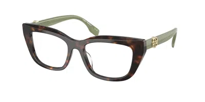 Tory Burch Ty2158u 1964 Occhiali Da Vista Tartarugatishell Per Donna (solo Montatura) In Brown