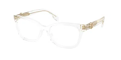 Tory Burch Ty2159u Women's Glasses, Clear, Size 53 In Transparent