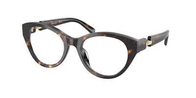 Tory Burch Ty2160u 1981 Occhiali Da Vista Tartarugatishell Per Donna (solo Montatura) In Black