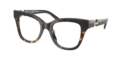 Tory Burch Ty2162u 1981 Women's Glasses Tortoiseshell Size 50 - Free Lenses - Blue Light Block Available In Brown