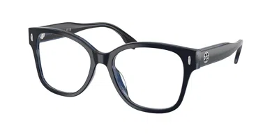 Tory Burch Ty2163u 2057 Occhiali Da Vista Blu Per Donna (solo Montatura) In Black