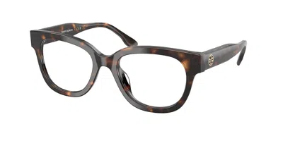 Tory Burch Ty2164u 1964 Occhiali Da Vista Tartarugatishell Per Donna (solo Montatura) In Brown