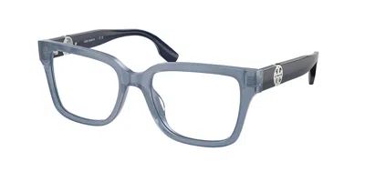 Tory Burch Ty2168u 2076 Occhiali Da Vista Blu Per Donna (solo Montatura) In Blue