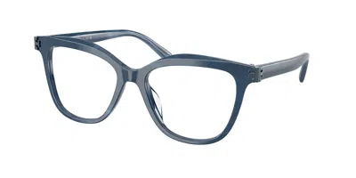 Tory Burch Ty2169u 2073 Women's Glasses Blue Size 54 - Free Lenses - Blue Light Block Available In Neutral