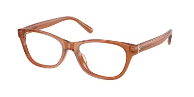 Tory Burch Ty2172d Asian Fit 2078 Women's Glasses Brown Size 54 - Free Lenses - Blue Light Block Available In Red