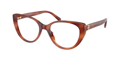 Tory Burch Ty2177u 2083 Women's Glasses Tortoiseshell Size 50 - Free Lenses - Blue Light Block Available In Soft Amber Tortoise