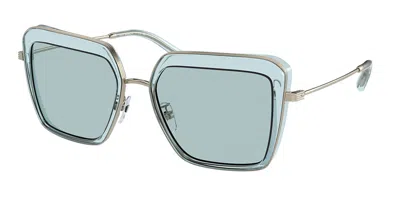 Tory Burch Ty6099 Asian Fit 3364/0 Women's Sunglasses Blue Size 53