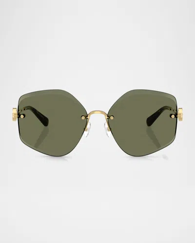 TORY BURCH TY6111 GEOMETRIC SUNGLASSES