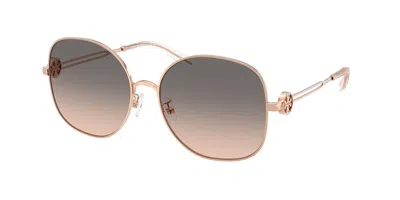 Tory Burch Ty6112 3358g9 Women's Sunglasses Gold Size 56