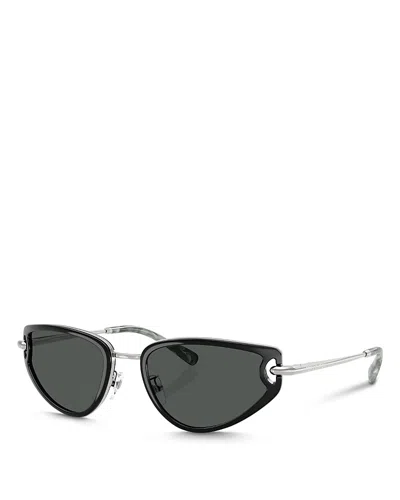 TORY BURCH TY6115 CAT EYE SUNGLASSES, 53MM