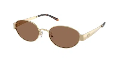 Tory Burch Ty6116 336273 Occhiali Da Sole Oro Per Donna In Gold