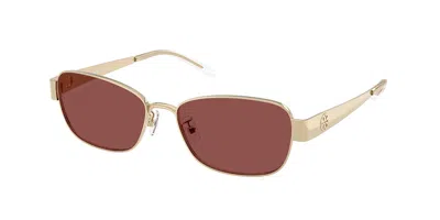 Tory Burch Ty6119 334675 Women's Sunglasses Gold Size 55