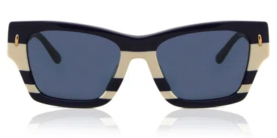 Tory Burch Ty7169u 189580 Women's Sunglasses Blue Size 52