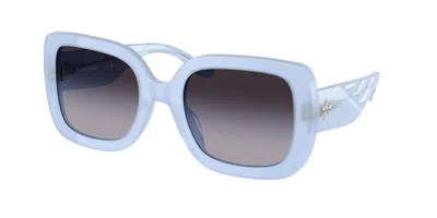 Tory Burch Ty7179u 19698g Women's Sunglasses Blue Size 54