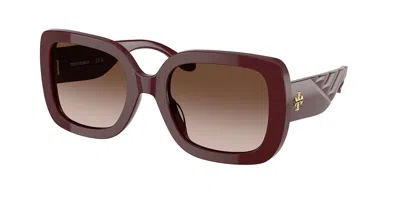 Tory Burch Ty7179u 201813 Women's Sunglasses Red Size 54