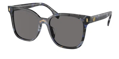 Tory Burch Ty7203u Polarized 195787 Women's Sunglasses Tortoiseshell Size 53