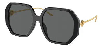 Tory Burch Ty7204d Asian Fit 170987 Women's Sunglasses Black Size 57