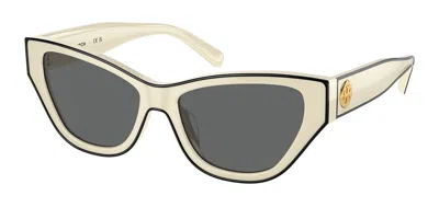 Tory Burch Ty7206u 198887 Women's Sunglasses White Size 54