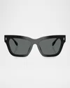 Tory Burch Women's Polarized Sunglasses Ty7208u In Black