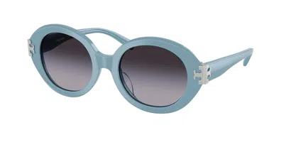 Tory Burch Ty7210u 19698g Women's Sunglasses Blue Size 52