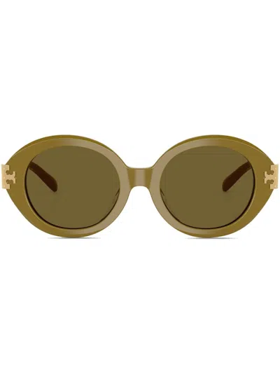 Tory Burch Women's Sunglasses Ty7210u In Olive Brown