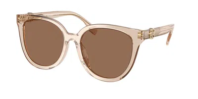 Tory Burch Ty7213d Asian Fit 195473 Women's Sunglasses Brown Size 56