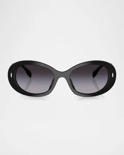 TORY BURCH TY7214U OVAL SUNGLASSES
