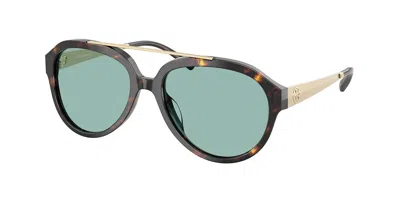 Tory Burch Ty7230u 198182 Occhiali Da Sole Tartarugatishell Per Donna In Black