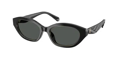 Tory Burch Ty7232u 170987 Occhiali Da Sole Neri Per Donna In Black