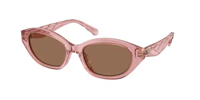 Tory Burch Ty7232u 202173 Occhiali Da Sole Rosa Per Donna In Pink