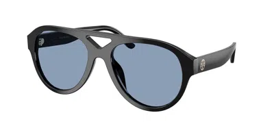 Tory Burch Ty7233u 170972 Occhiali Da Sole Neri Per Donna In Black