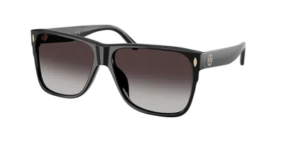Tory Burch Ty7242u 17098g Women's Sunglasses Black Size 59