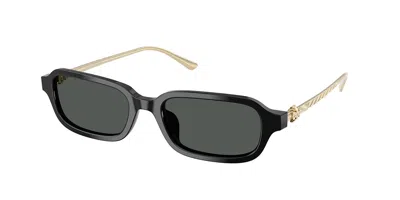 Tory Burch Ty7243u 170987 Women's Sunglasses Black Size 53
