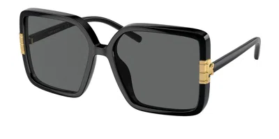 Tory Burch Ty9075u 196487 Women's Sunglasses Black Size 57