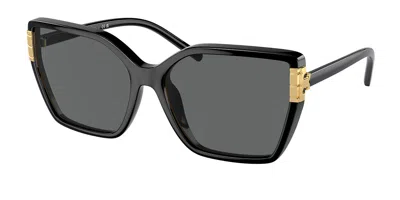 Tory Burch Ty9076u 196487 Women's Sunglasses Black Size 58