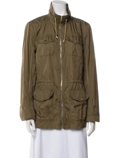 Pre-owned Tory Burch Utility Jacket In Neutral
