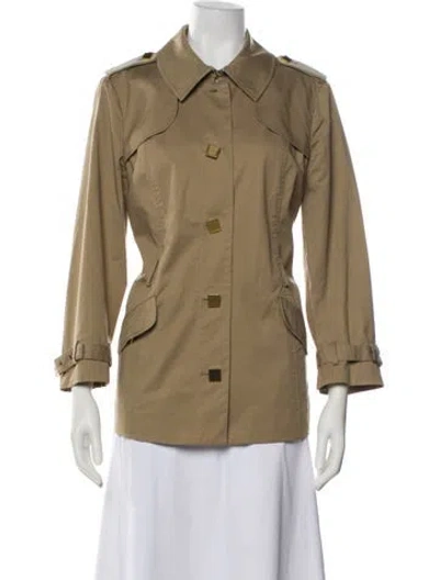 Pre-owned Tory Burch Utility Jacket In Neutral