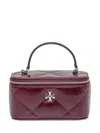 Tory Burch Vanity Case In Burgundy
