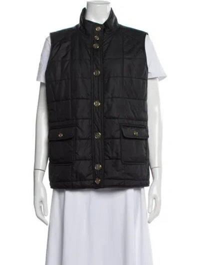 Pre-owned Tory Burch Vest In Black