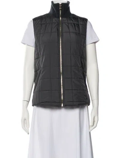 Pre-owned Tory Burch Vest In Gray